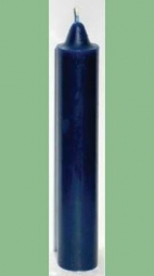 Blue 9" Jumbo Pillar Candle